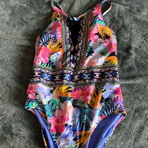 LaBlanca Bird of Paradise Swimwear Size 14